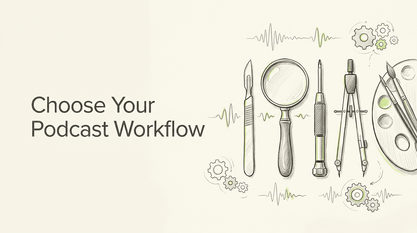 5 Podcast Editing Software Approaches for 2026 and How to Choose the Right Workflow